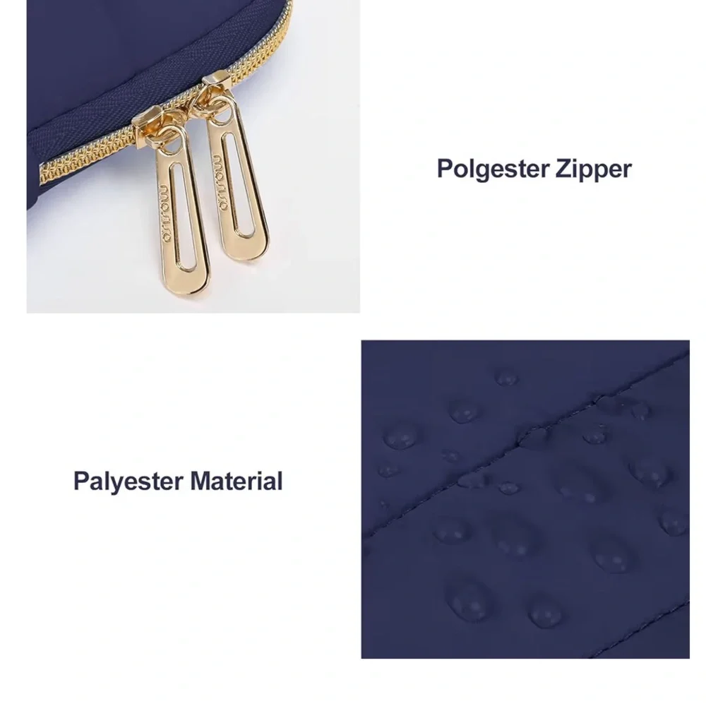 MOSISO Navy Tablet Sleeve with Accessory Pouch NWOT